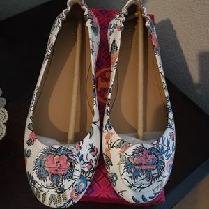 New in box Tory Burch Minnie Travel Ballet sz 7.5
